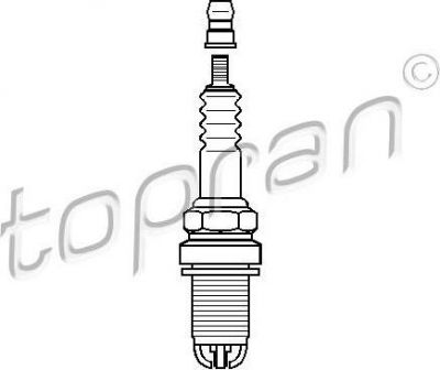 Topran 108 954 свеча зажигания на VW GOLF IV (1J1)