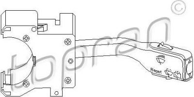 Topran 109 133 переключатель стеклоочистителя на VW BORA универсал (1J6)
