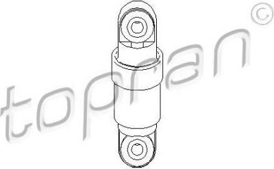 Topran 109 155 натяжитель ремня, клиновой зубча на VW LT 28-46 II c бортовой платформой/ходовая часть (2DC, 2DF, 2