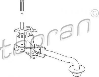 Topran 109 182 масляный насос на AUDI A4 Avant (8D5, B5)