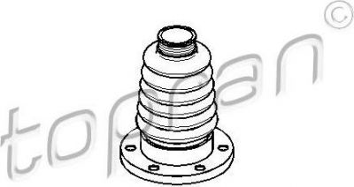 Topran 109 251 пыльник, приводной вал на VW GOLF IV (1J1)