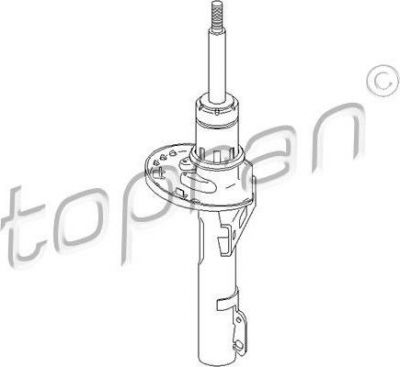 Topran 109 420 амортизатор на SKODA FABIA Combi (6Y5)