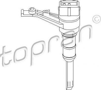 Topran 109 665 датчик, участок пути на AUDI 80 Avant (8C, B4)