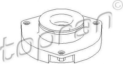 Topran 109 694 опора стойки амортизатора на VW POLO Variant (6KV5)