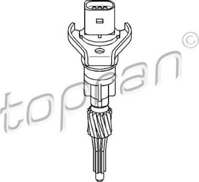 Topran 109 751 датчик, участок пути на VW GOLF IV (1J1)