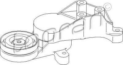 Topran 109 799 натяжитель ремня, клиновой зубча на VW GOLF IV (1J1)