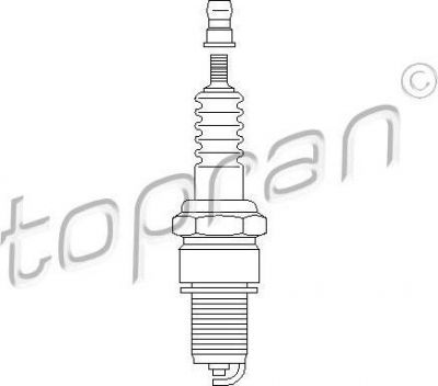 Topran 109 820 свеча зажигания на VW GOLF IV (1J1)