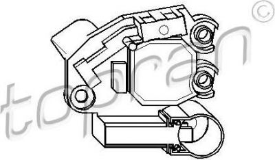 Topran 109 918 регулятор генератора на VW PASSAT Variant (3B6)