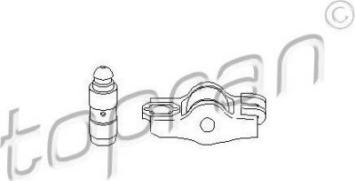 Topran 110 118 балансир, управление двигателем на SKODA FABIA Combi (6Y5)