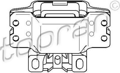 Topran 110 128 подвеска, ступенчатая коробка передач на SKODA OCTAVIA (1Z3)