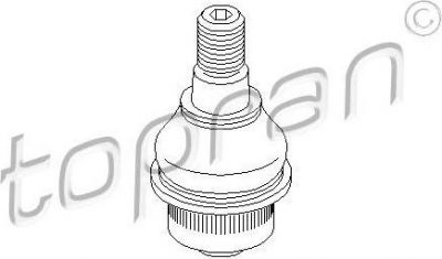 Topran 110 231 несущий / направляющий шарнир на MERCEDES-BENZ SPRINTER 2-t фургон (901, 902)