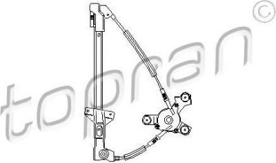 Topran 110 449 подъемное устройство для окон на AUDI 100 (4A, C4)