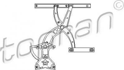 Topran 110 557 подъемное устройство для окон на VW PASSAT Variant (3A5, 35I)