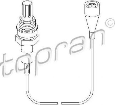 Topran 110 578 лямбда-зонд на VW PASSAT Variant (3A5, 35I)