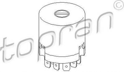 Topran 110 658 переключатель зажигания на VW PASSAT Variant (3B6)