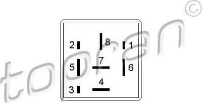 Topran 110 846 реле, кондиционер на VW JETTA I (16)