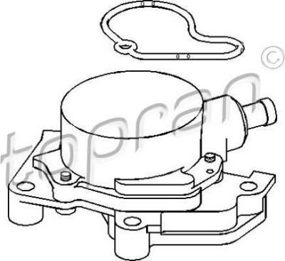 Topran 110 873 вакуумный насос, тормозная система на VW CADDY II фургон (9K9A)