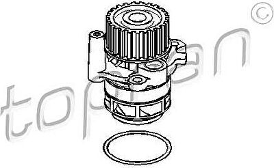 Topran 110 930 водяной насос на VW PASSAT Variant (3C5)