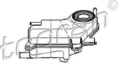 Topran 111 029 компенсационный бак, охлаждающая жидкость на AUDI A6 Avant (4B5, C5)