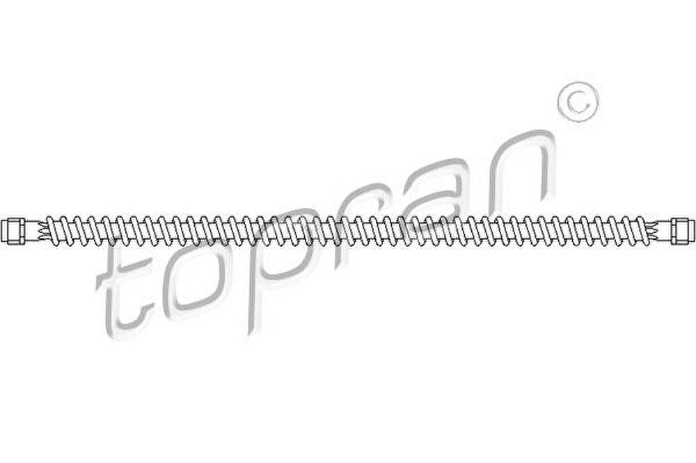 Topran 111 066 тормозной шланг на VW TOUAREG (7P5)