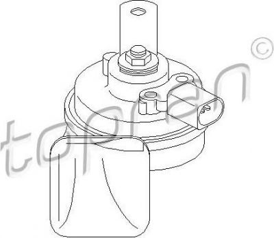 Topran 111 071 звуковой сигнал на VW GOLF PLUS (5M1, 521)