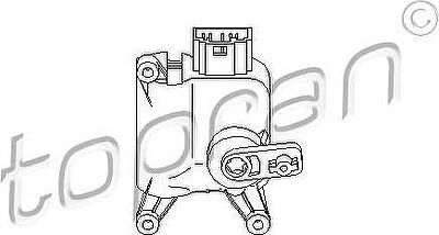 Topran 111 096 регулировочный элемент, смесительный клапан на SKODA OCTAVIA Combi (1U5)
