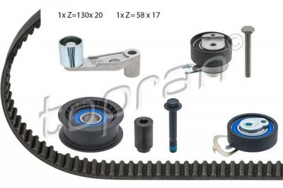 Topran 111 196 комплект ремня грм на VW GOLF IV (1J1)