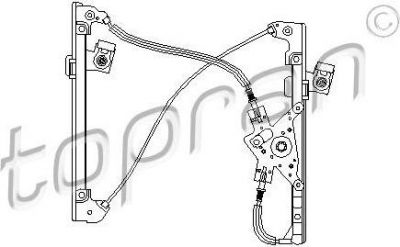 Topran 111 255 подъемное устройство для окон на VW POLO Variant (6KV5)