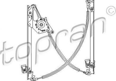 Topran 111 274 подъемное устройство для окон на FORD GALAXY (WGR)