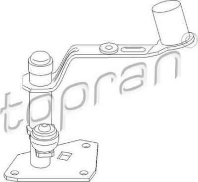 Topran 111 322 направляющий вал, переключение на VW GOLF IV (1J1)