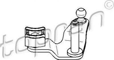 Topran 111 332 ремкомплект, рычаг переключения на VW BORA универсал (1J6)