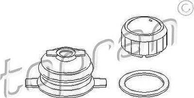 Topran 111 344 ремкомплект, рычаг переключения на VW PASSAT Variant (3B6)