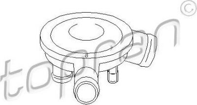 Topran 111 562 клапан, отвода воздуха из картера на VW PASSAT Variant (3A5, 35I)