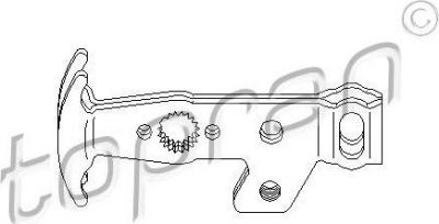 Topran 111 566 ремкомплект, рычаг переключения на VW GOLF III (1H1)