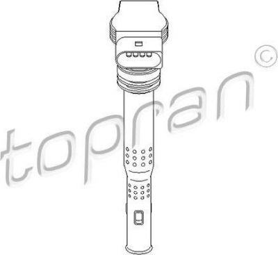 Topran 111 621 катушка зажигания на VW TOUAREG (7P5)