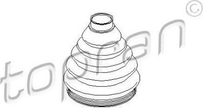 Topran 111 757 пыльник, приводной вал на VW PASSAT Variant (3C5)