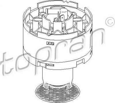 Topran 111 791 топливный насос на VW PASSAT Variant (3B6)