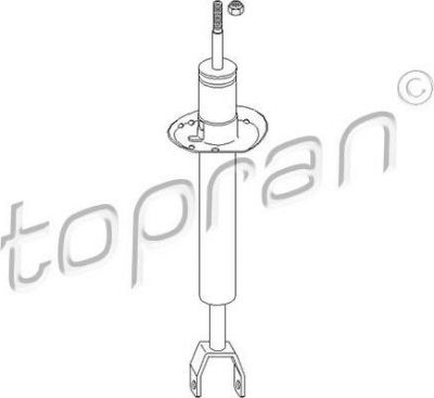 Topran 112 040 амортизатор на SKODA SUPERB (3U4)