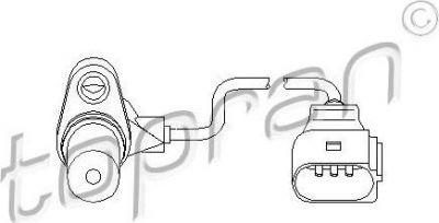 Topran 112 109 датчик частоты вращения, управление двигателем на SKODA OCTAVIA (1U2)