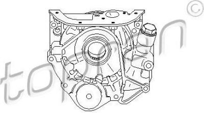 Topran 112 350 масляный насос на VW LT 28-46 II c бортовой платформой/ходовая часть (2DC, 2DF, 2