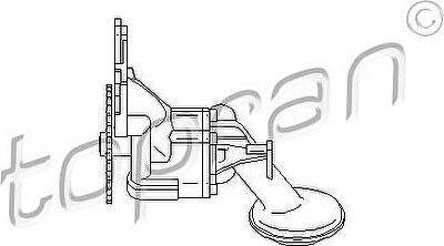 Topran 112 398 масляный насос на VW GOLF III (1H1)