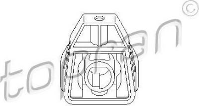 Topran 112 414 подвеска, радиатор на SEAT CORDOBA (6L2)