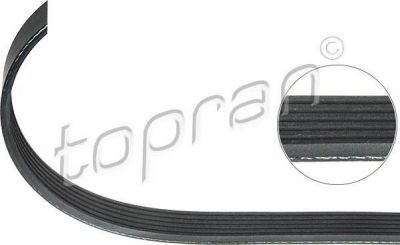 Topran 112 449 поликлиновой ремень на Z4 (E85)