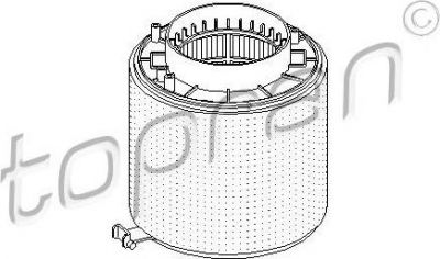 Topran 112 864 воздушный фильтр на AUDI Q5 (8R)