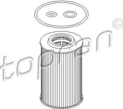 Topran 112 939 масляный фильтр на 5 Touring (E61)