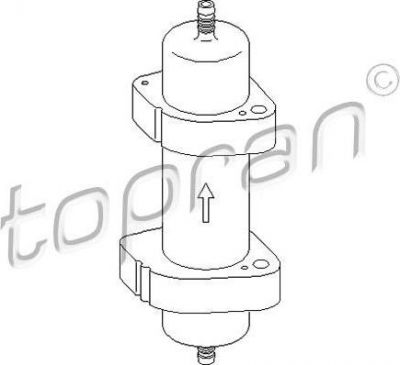 Topran 112 950 топливный фильтр на FIAT CROMA (154)