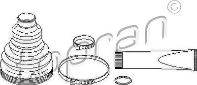 Topran 113 002 комплект пылника, приводной вал на AUDI Q5 (8R)