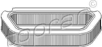 Topran 113 276 фильтр, воздух во внутренном пространстве на AUDI A8 (4E_)