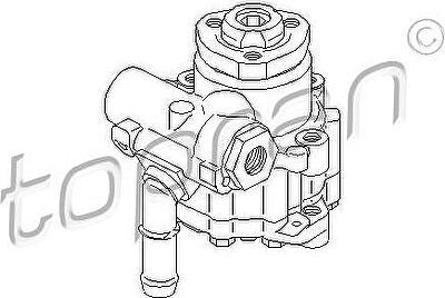 Topran 113 542 гидравлический насос, рулевое управление на VW POLO CLASSIC (6KV2)