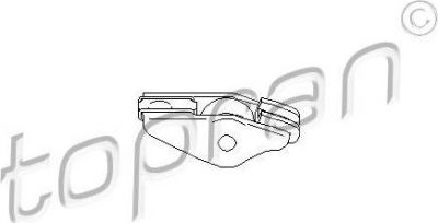 Topran 113 588 балансир, управление двигателем на SKODA OCTAVIA (1Z3)